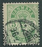 [Coat of Arms - Large Corner Numbers, tegund I]