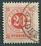 [Numerals in Circle - Different Perforation, タイプ F17]