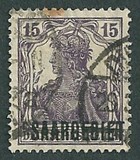 [German Empire Postage Stamps Overprinted "SAARGEBIET", type F2]