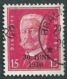 [No. 407 & 414 Overprinted "30 Juni 1930", ประเภท DI1]
