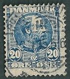 [King Christian IX, 1818-1906 - Horizontal Lines in Background in Oval, 类型 M1]