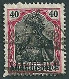 [German Empire Postage Stamps Overprinted "SAARGEBIET", type F5]