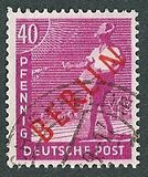 [BERLIN in Red Overprint on "Allied Occupation Zone" Stamps, type B8]