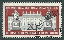 [The 150th Anniversary of the Humboldt University, type PW]