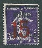 [No. 20 & 23 Surcharged, Tüüp F1]