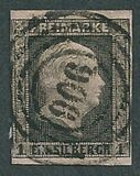 [King Friedrich Wilhelm IV - Hatched Background, Engraved, type A3]