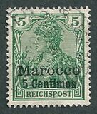 [German Empire Postage Stamps Surcharged, type C1]