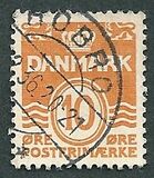 [Wavy Lines - Steel Engraving. 1 White Field on Left Lion's Top Paw, type AS7]