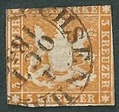 [Coat of Arms - Paper with Orange Silk Threads. Printed 0,75 mm Apart, タイプ B1]