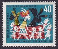 [Cuentos populares. El lobo y los siete niños., tipo IC]