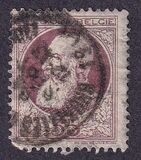[King Leopold II. New issue, type AJ]