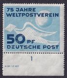 [The 75th Anniversary of the Universal Postal Union, type A]
