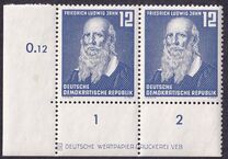 [The 100th Anniversary of the Death of Friedrich Ludwig Jahn, type BL]