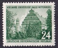 [The 450th Anniversary of Halle University, type BM]
