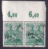 [Joint Allied Occupation Zones Stamps Handstamped, סוג A6]