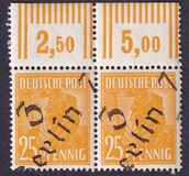 [Joint Allied Occupation Zones Stamps Handstamped, סוג A9]