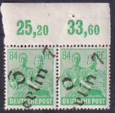 [Joint Allied Occupation Zones Stamps Handstamped, tyyppi A16]