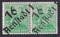 [Joint Allied Occupation Zones Stamps Handstamped, tyyppi A16]