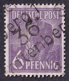 [Joint Allied Occupation Zones Stamps Handstamped, tyyppi A1]