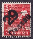 [Joint Allied Occupation Zones Stamps Handstamped, tyyppi A2]