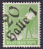 [Joint Allied Occupation Zones Stamps Handstamped, tyyppi A3]