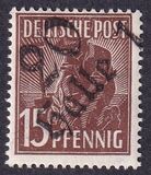 [Joint Allied Occupation Zones Stamps Handstamped, tyyppi A5]