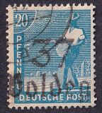 [Joint Allied Occupation Zones Stamps Handstamped, tyyppi A7]