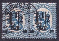 [Standing lion Stamps of 1917 & 1919 Surcharged, type V3]