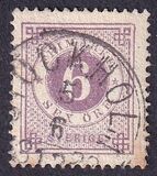 [Numerals in Circle - Different Perforation, type F14]