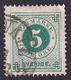 [Numerals in Circle - Blue Coach Horn on Back, type F24]