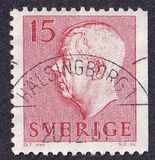 [King Gustaf VI Adolf of Sweden - New Engravement with Imprint, type EE1]