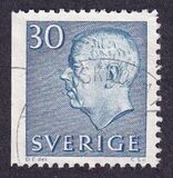 [King Gustaf VI Adolf of Sweden - White Numerals, with Imprint, ประเภท FA6]