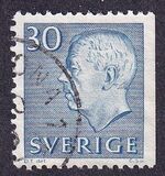 [King Gustaf VI Adolf of Sweden - White Numerals, with Imprint, ประเภท FA6]