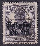 [German Empire Postage Stamps Overprinted "Postgebiet Ob. Ost", Tip A6]