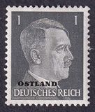 [German Empire Postage Stamps Overprinted "OSTLAND", typ A]