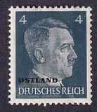 [German Empire Postage Stamps Overprinted "OSTLAND", typ A2]