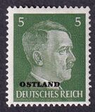[German Empire Postage Stamps Overprinted "OSTLAND", typ A3]