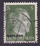 [German Empire Postage Stamps Overprinted "OSTLAND", typ A3]
