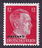 [German Empire Postage Stamps Overprinted "OSTLAND", typ A7]
