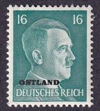 [German Empire Postage Stamps Overprinted "OSTLAND", typ A9]