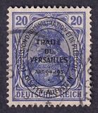 [German Empire Postage Stamps Overprinted, type B4]