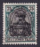[German Empire Postage Stamps Overprinted, type B8]