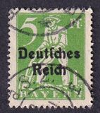 [Postage Stamps from Bayern Overprinted "Deutsches Reich", ประเภท AD]