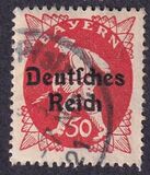 [Postage Stamps from Bayern Overprinted "Deutsches Reich", ประเภท AF]