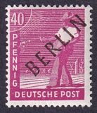[BERLIN in Black Overprint on "Allied Occupation Zone" Stamps, type A11]