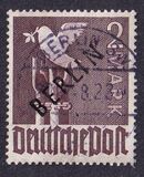 [BERLIN in Black Overprint on "Allied Occupation Zone" Stamps, type A17]