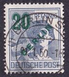 [Overprinted "Allied Occupation Zone" Stamps, tegund T2]