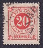 [Numerals in Circle - Blue Coach Horn on Back, type F27]