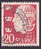 [The 40th Anniversary of the Reign of Gustav V, тып CU3]