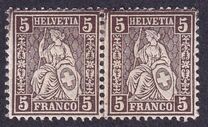 [Helvetia - Fiber Paper, प्रकार K19]